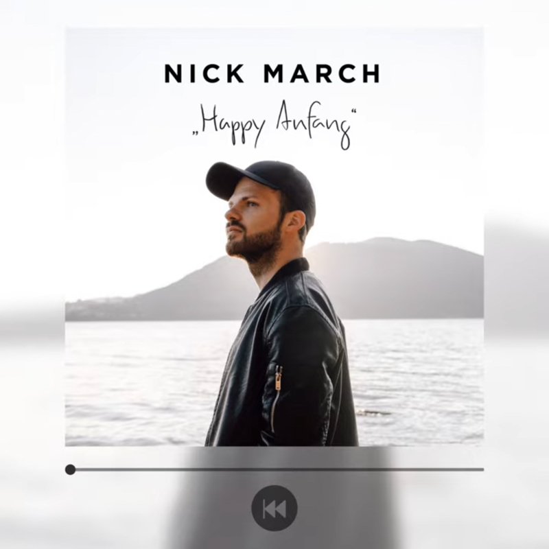 Nick March - Happy Anfang Cover