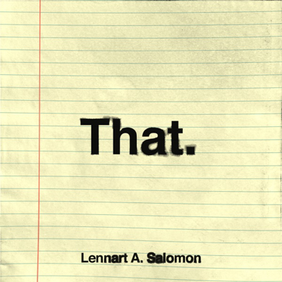 Lennart A. Salomon - That